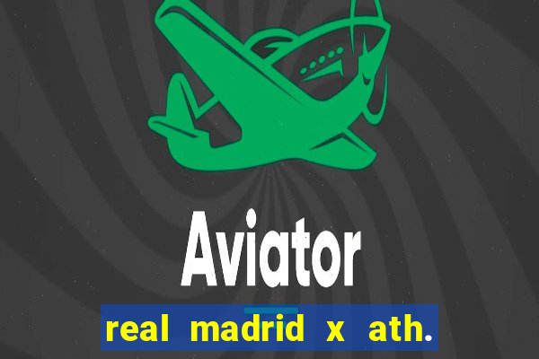 real madrid x ath. bilbao palpite